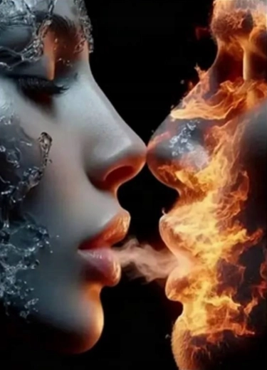 Norimpex peinture par numéros Le Baiser 40 × 50 cm