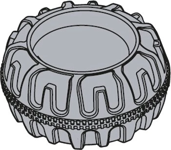 Roue de rechange pour draisienne Pico (avant/arrière) JAMARA - 1 pièce