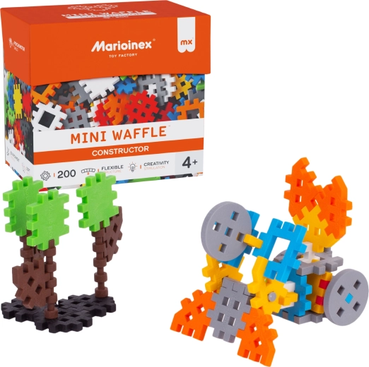 Jeu de construction Mini Waffle Constructor 200 pièces MARIOINEX