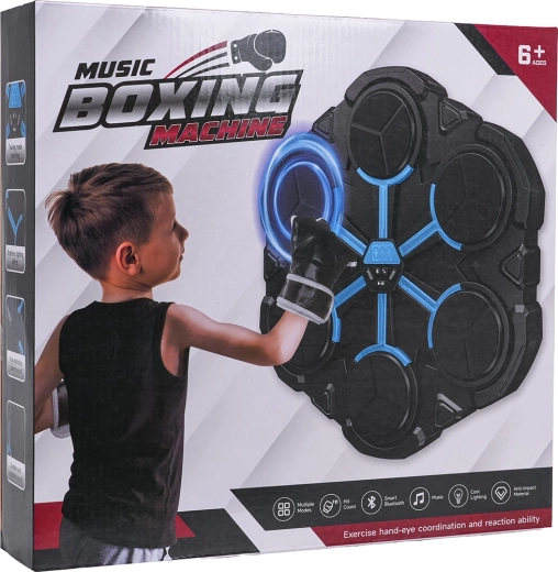 Table de boxe avec lumières et son, Bluetooth et écran LED