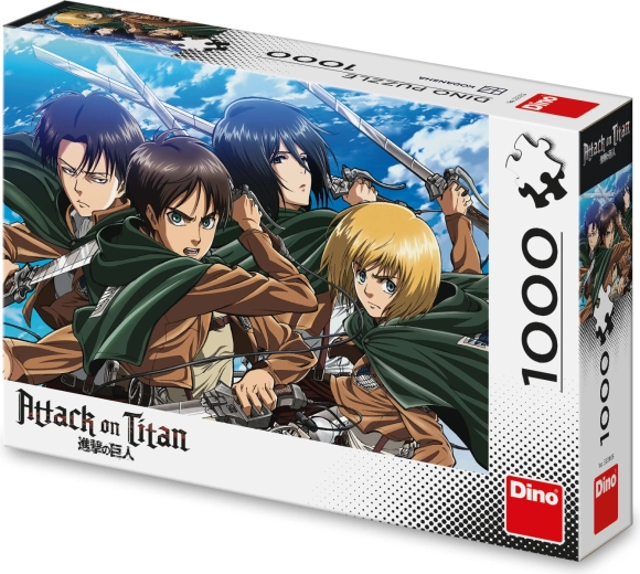 Puzzle Anime : Attack on Titan (1000 pièces)