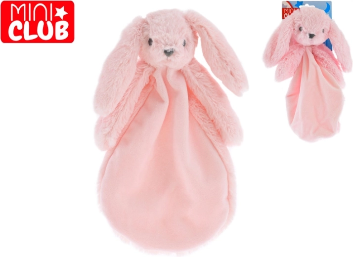Doudou lapin Mini Club rose 27 cm