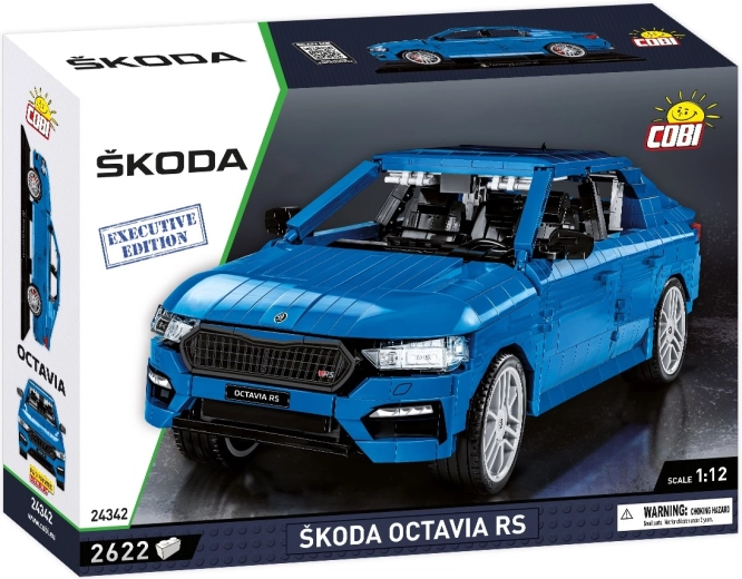 COBI Škoda Octavia IV RS Executive Edition, modèle à construire à l’échelle 1:12