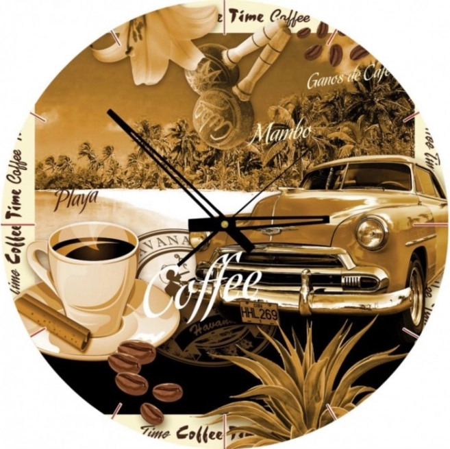 Puzzle Horloge Tasse de café 570 pièces