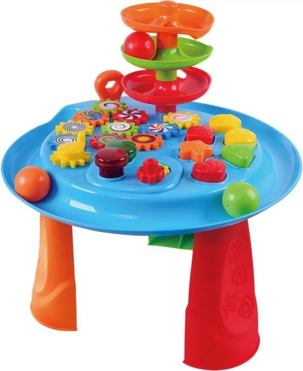 Table d’activités Playgo avec engrenages
