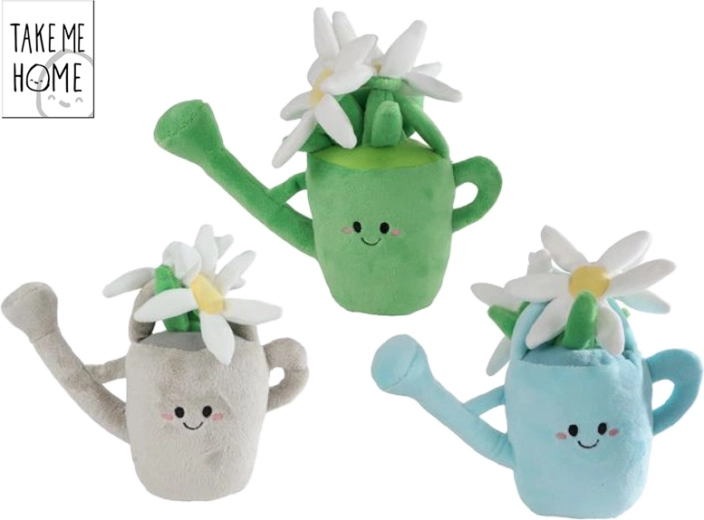 Plante en peluche dans un arrosoir Take Me Home 20 cm