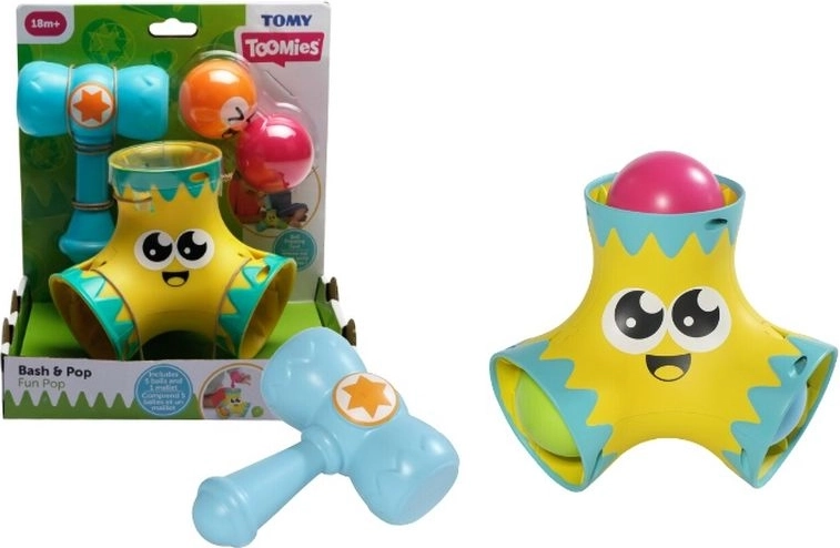 Tomy Toomies Balles rigolotes avec marteau