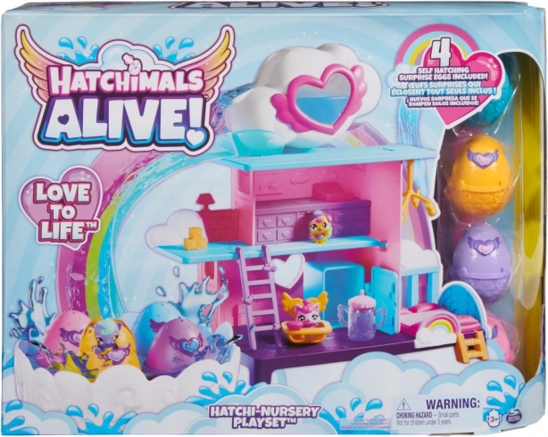 Hatchimals ensemble de jeu Monde Arc-en-ciel éclosion dans l'eau