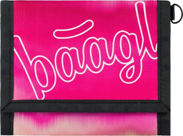 Baagl portefeuille Rayures roses