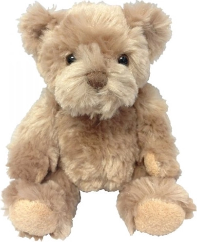 Ourson en peluche beige en peluche premium