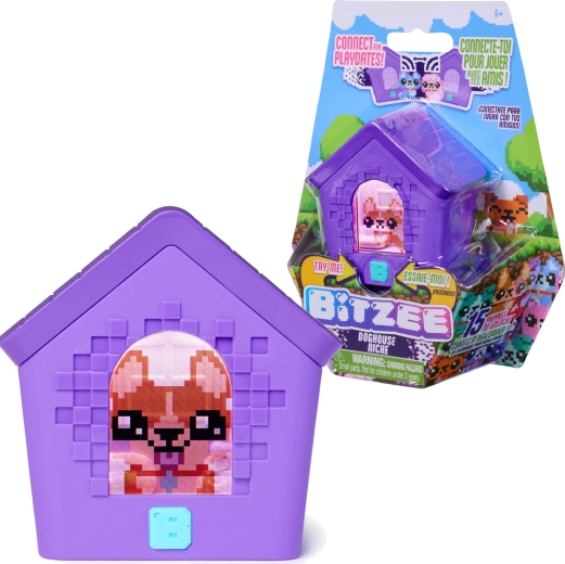 Bitzee Doghouse animal de compagnie numérique interactif – chiots virtuels dans une petite maison