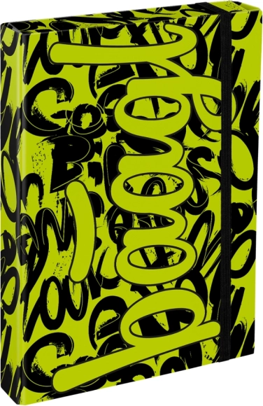 Baagl chemises pour cahiers scolaires A4 Jumbo – Lime