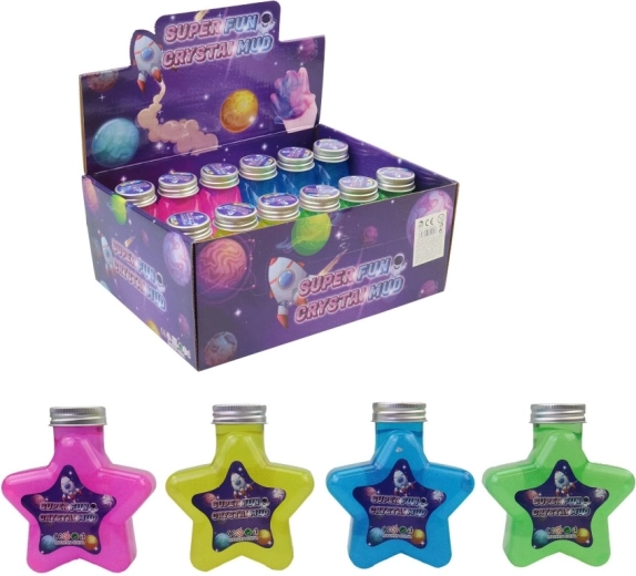 Pâte à modeler créative Étoile 11 cm – lot de 12 pièces