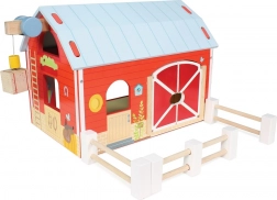 Grange en bois LE TOY VAN – ferme rouge pour enfants