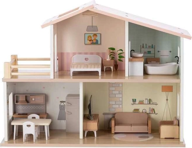 Maison de poupées FREEON Free2Play Ella avec accessoires
