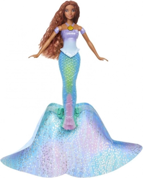 Poupée Ariel La Petite Sirène avec transformation magique