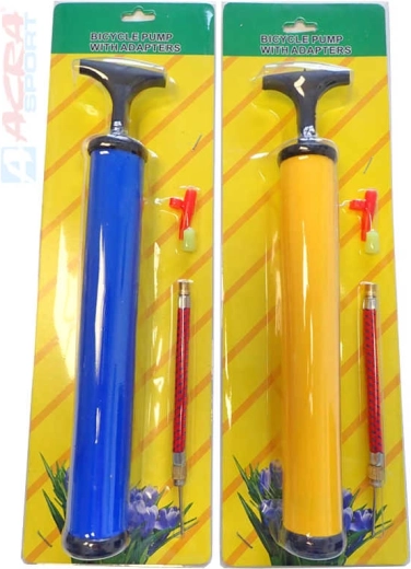Pompe à main Acra pour ballons 30 cm sous blister - 1 pièce