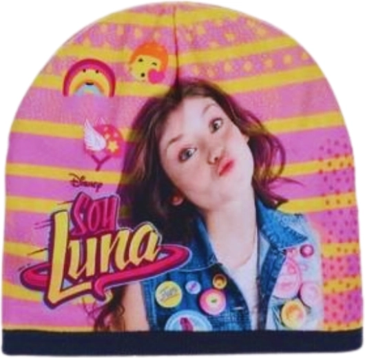 Bonnet Soy Luna avec bord bleu foncé - 1 pièce