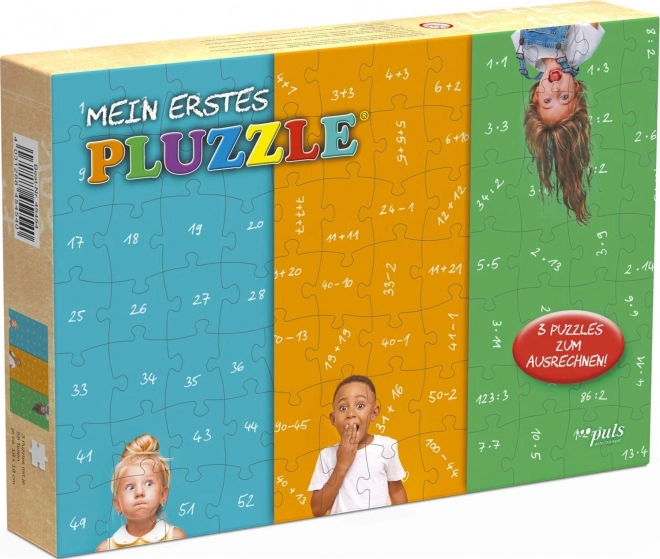 Pluzzle mes premiers puzzles mathématiques 3×56 pièces