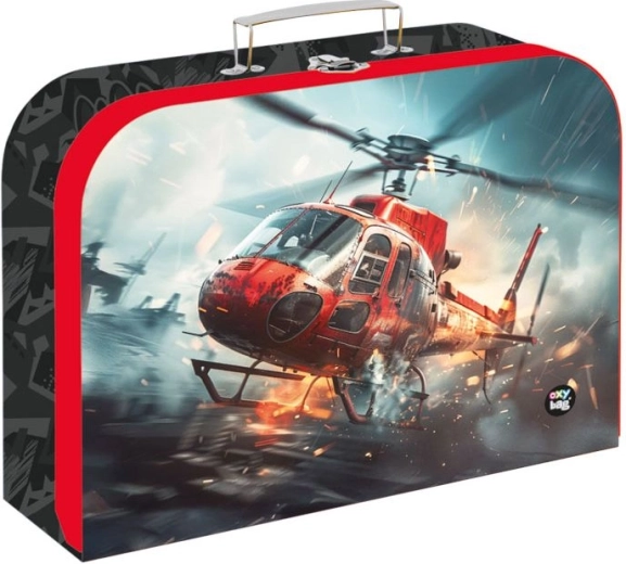 Valisette en stratifié pour enfants Pompiers 34 cm