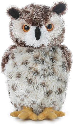 Aurora mini flopsies osmonda chouette figurine en peluche 21 cm - 1 pièce