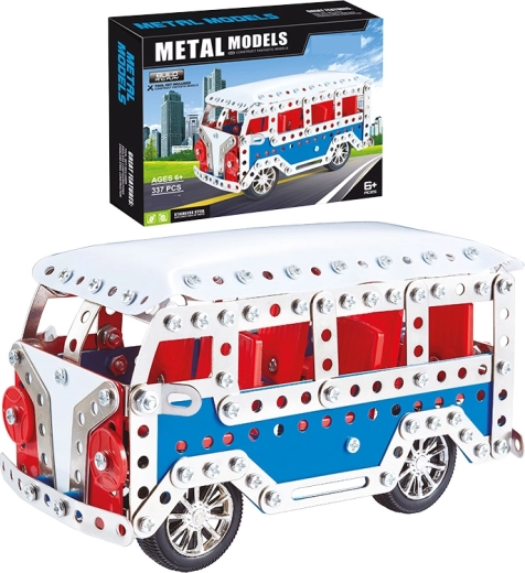 Kit de construction métallique autobus, 337 pièces