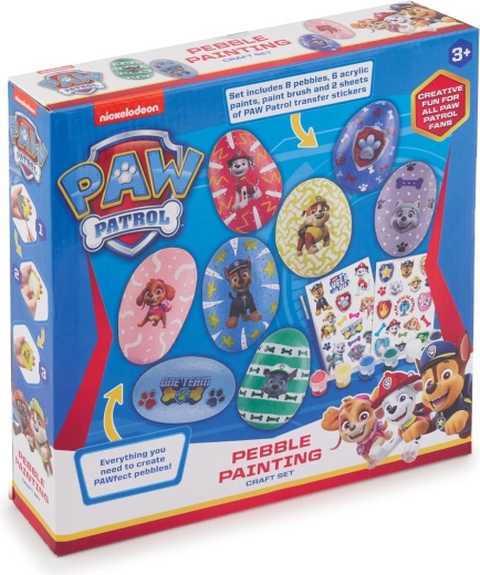 Nickelodeon peinture sur galets Pat’ Patrouille