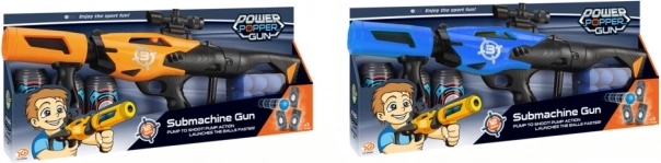 Pistolet à balles en mousse Power Popper 52 cm avec réserve de balles