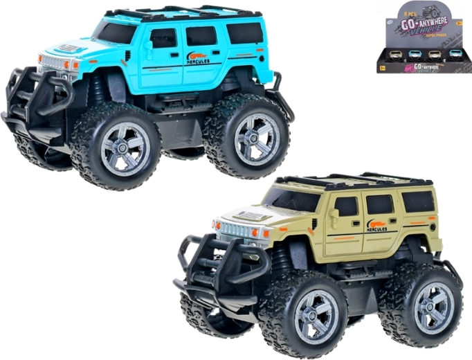 Voiture tout-terrain à inertie 13 cm
