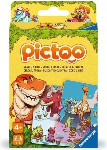 Ravensburger Pictoo : dinosaures – jeu de rapidité et d’observation