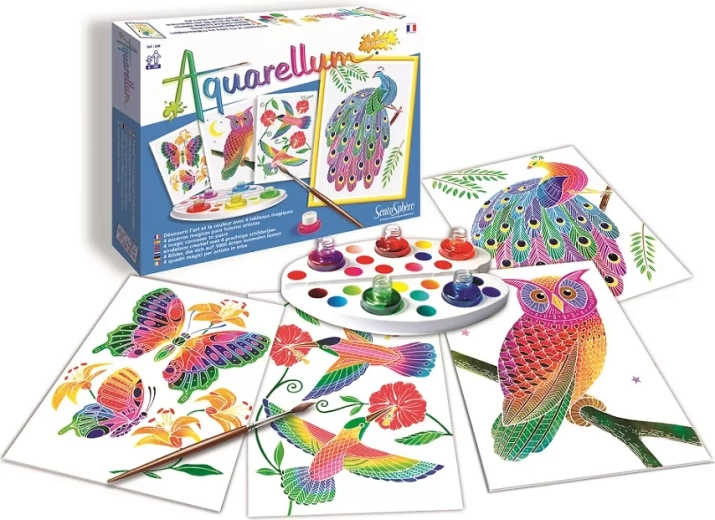 SentoSphere set d’aquarelle pour enfants Dans le parc