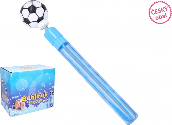 Bulle de savon ballon de football 60 ml, 28 cm – emballage tchèque