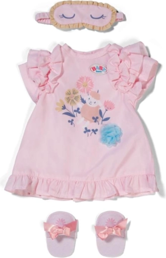 Chemise de nuit et accessoires pour poupées 43 cm BABY born