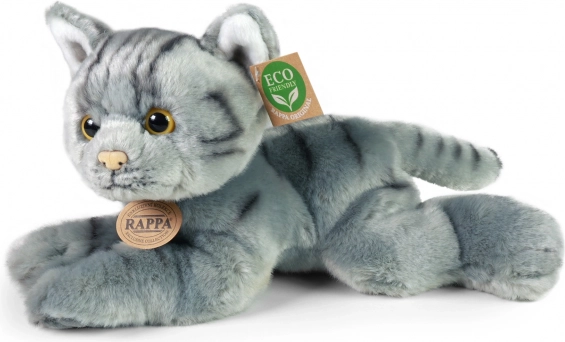 Rappa peluche chat écologique gris