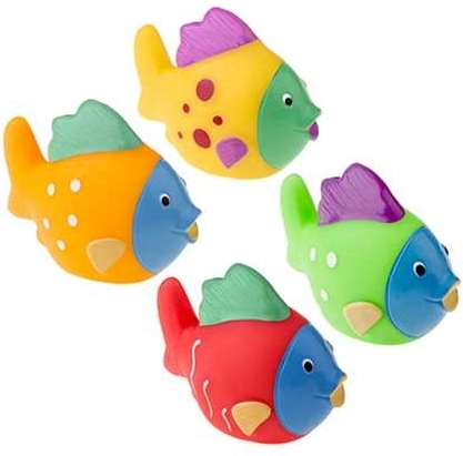 Poissons de bain Tullo - 4 pièces