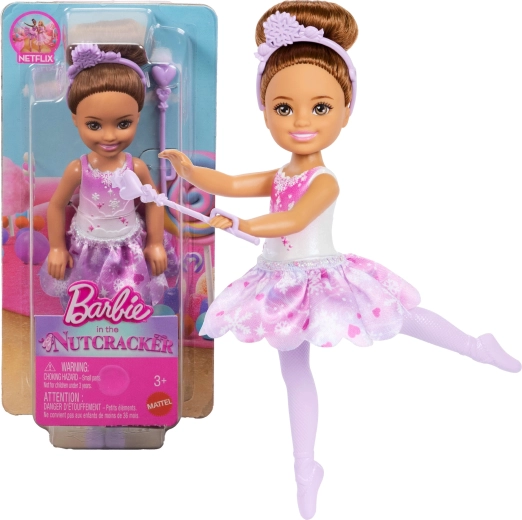 Barbie Chelsea fée des neiges ballerine de Barbie dans Casse-Noisette - 1 pièce