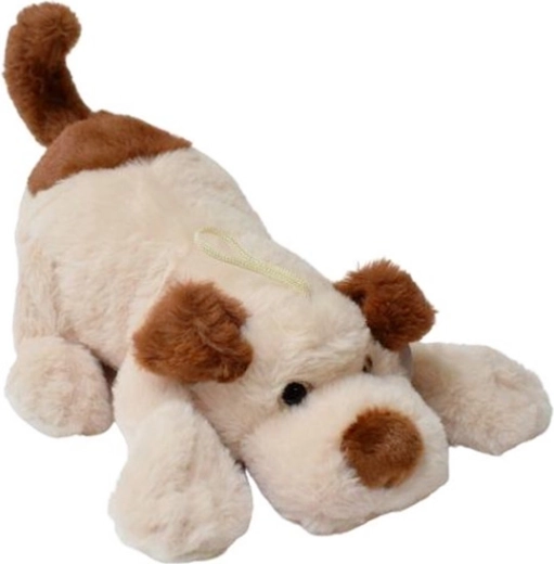Grand chiot en peluche
