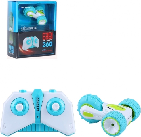 Voiture RC cascadeuse mini turquoise