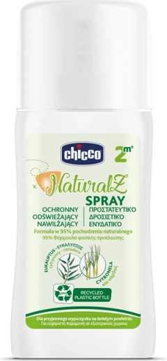 Chicco NaturalZ spray protecteur et rafraîchissant contre les moustiques 100 ml