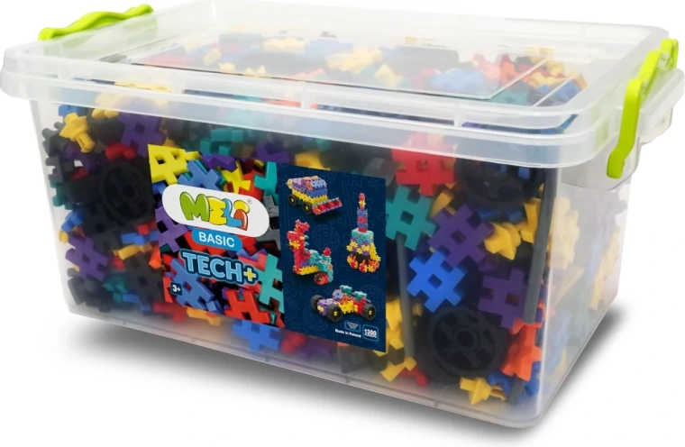Jeu de construction MELI TECH+ EDU 1300 pour petits ingénieurs