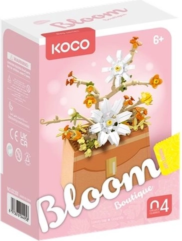 KOCO jeu de construction fleurs dans un sachet hiver 232 pièces - 1 pièce