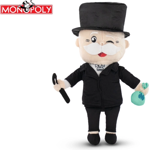 Peluche Monopoly Mr. Monopoly 31 cm (dès la naissance)