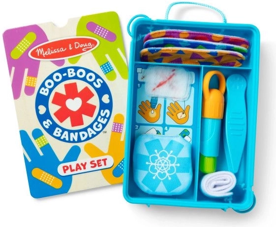 Kit de pansements et bandages « Aïe ! - Premiers secours en cas de coupure »