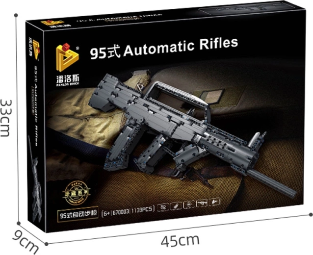 Kit de construction militaria – carabine, 1133 pièces