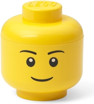 Tête de rangement Lego mini – garçon