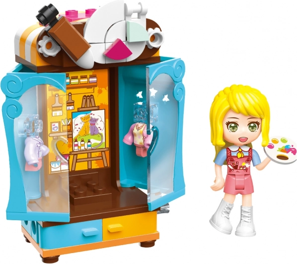 Qman Série UNA armoire de l’artiste set de construction