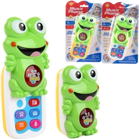 Téléphone musical grenouille - 1 pièce