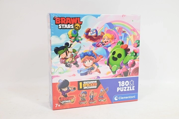 Puzzle Clementoni Brawl Stars 180 pièces dans une boîte carrée
