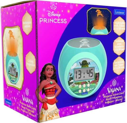 Réveil pour enfants avec projecteur DISNEY VAIANA de Lexibook