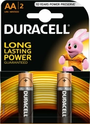 Duracell Basic AA piles alcalines bâton 2 pcs
